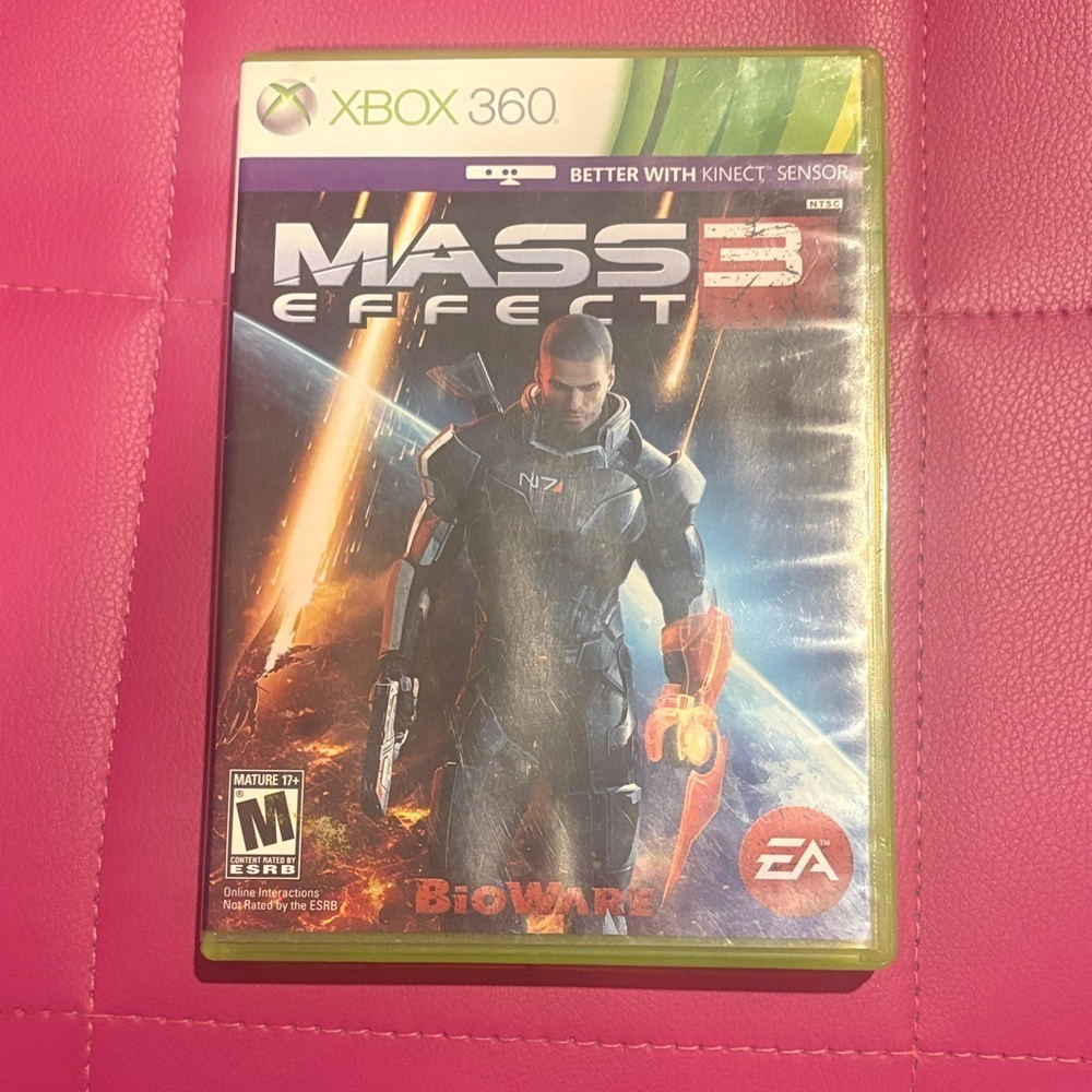 Mass 3 Effect XBOX360 Complete CIB Tested